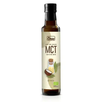 Ulei de cocos MCT C8 + C10 bio bio 250ml Obio