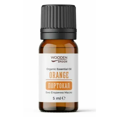 Ulei esential de portocala dulce ecologic 10ml Wooden Spoon