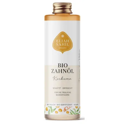Ulei pentru igiena orala cu turmeric bio 100ml Eliah Sahil PRET REDUS