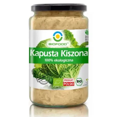Varza lactofermentata bio 700g Biofood