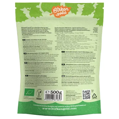 Xylitol din porumb bio 500g Birkengold