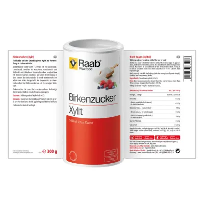 Zahar din mesteacan 300g Raab