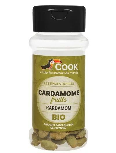 Cardamom intreg bio 25g Cook