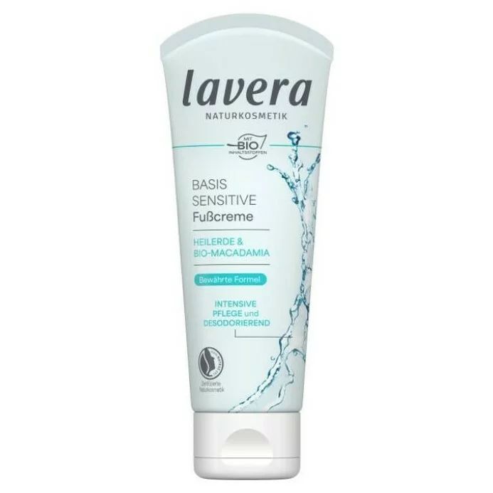 Crema cu argila si ulei de macadamia pentru picioare 75ml Lavera