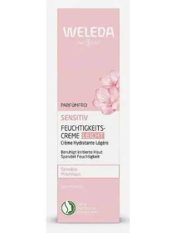 Crema light pentru ten sensibil cu ulei de migdale 30ml Weleda