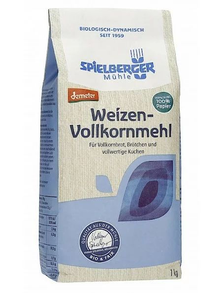 Faina integrala de grau bio 1kg Spielberger