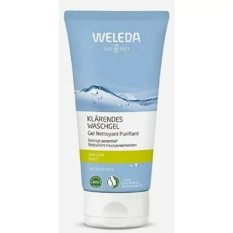 Gel de curatare pentru fata cu scoarta de salcie 100ml Weleda
