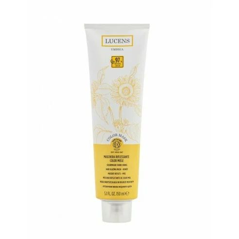 Masca nuantatoare blond miere, 150ml, Lucens Umbria