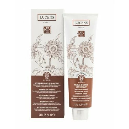 Masca nuantatoare saten ciocolata, 150ml, Lucens Umbria