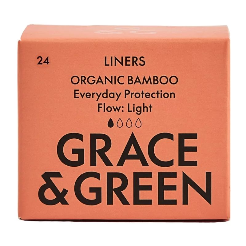 Panty liners din bambus organic (24 buc), Grace and Green