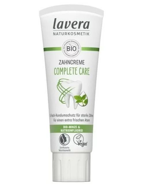 Pasta de dinti cu menta si fluor Complete Care 75ml Lavera