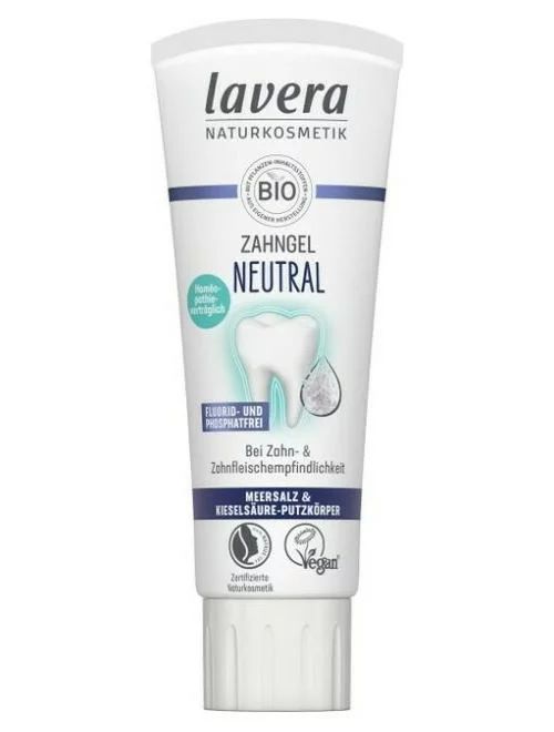 Pasta de dinti cu sare de mare si siliciu fara fluor Neutral 75ml Lavera