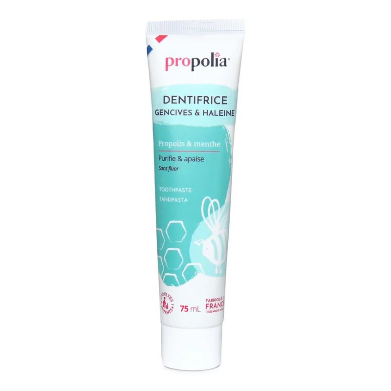 Pasta de dinti pentru adulti si copii cu propolis si menta 75ml Propolia