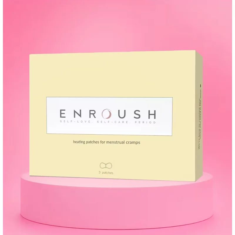Plasturi termici menstruali, 3 bucati, Enroush