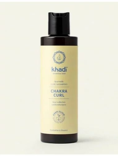 Sampon fara sulfati pentru par cret Chakra Curl, 200ml, Khadi