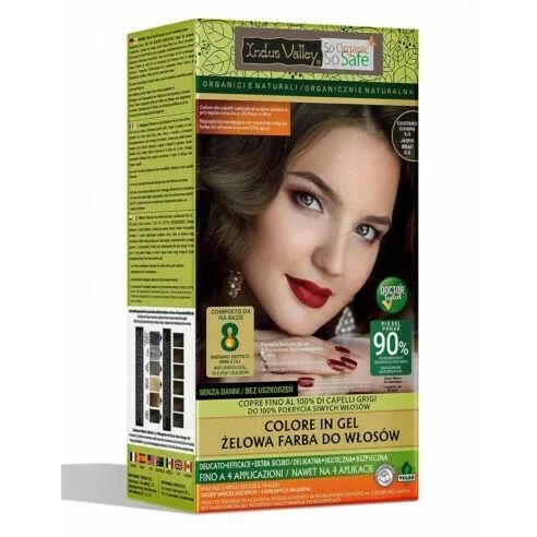 Saten Deschis 5.0 Vopsea henna gel fara amoniac, Indus Valley