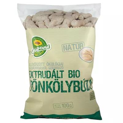 Pufuleti din grau spelta extrudat bio 100g Biopont