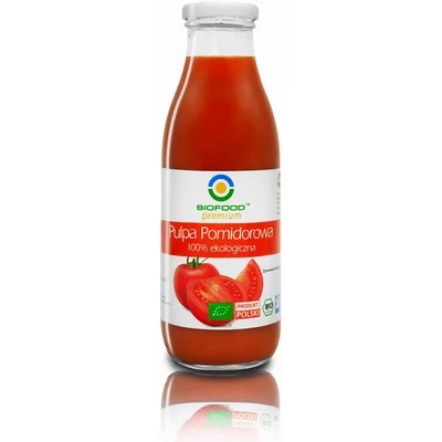 Pulpa de rosii bio 500ml Biofood
