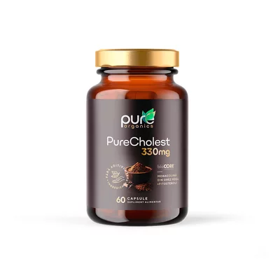 PureCholest – Sprijin colesterol - 60cps PureOrganics