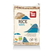 Rondele de orez expandat cu sare bio 130g Lima