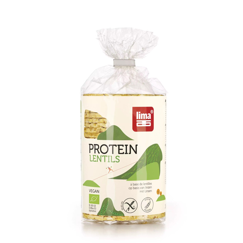 Rondele proteice din linte expandata bio 100g lima