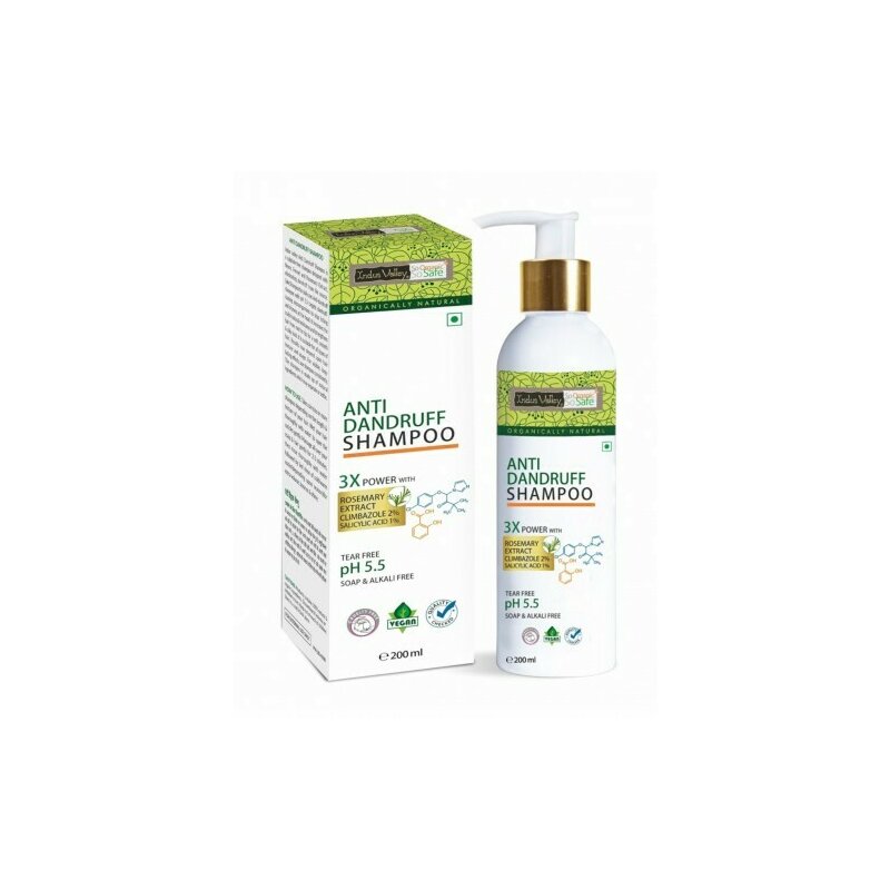 Sampon antimatreata cu rozmarin, 200ml, Indus Valley