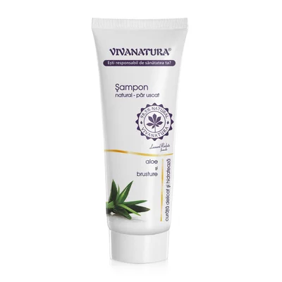 Sampon cu aloe si brusture pentru par uscat 250 ml – Leonard Radutz Formula