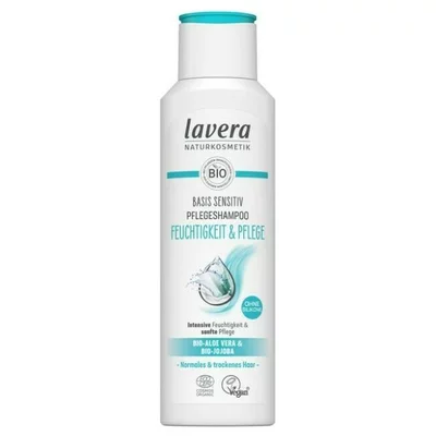 Sampon cu aloe vera si jojoba Basis Sensitiv ecologic 250ml Lavera