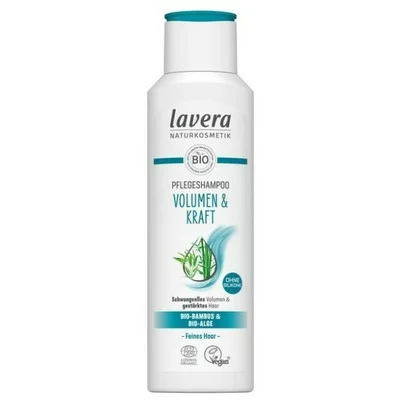 Sampon cu bambus si alge pentru volum ecologic 250ml Lavera