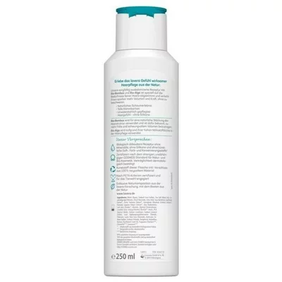 Sampon cu bambus si alge pentru volum ecologic 250ml Lavera