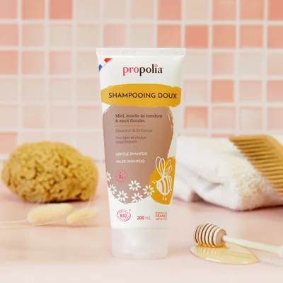 Sampon delicat cu miere, bambus si ape florale ecologic 200ml Propolia