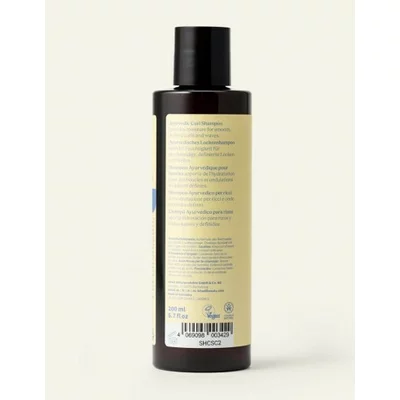 Sampon fara sulfati pentru par cret Chakra Curl, 200ml, Khadi