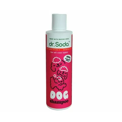 Sampon pentru caini cu bicarbonat de sodiu, 250ml, Dr.Soda PRET REDUS