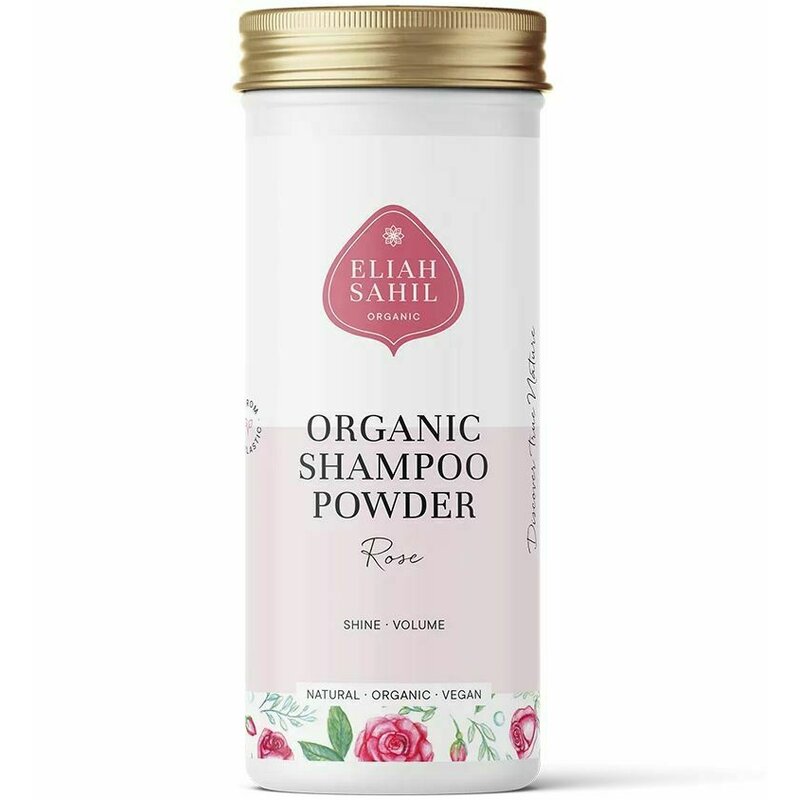 Sampon pudra rose bio 100g eliah sahil