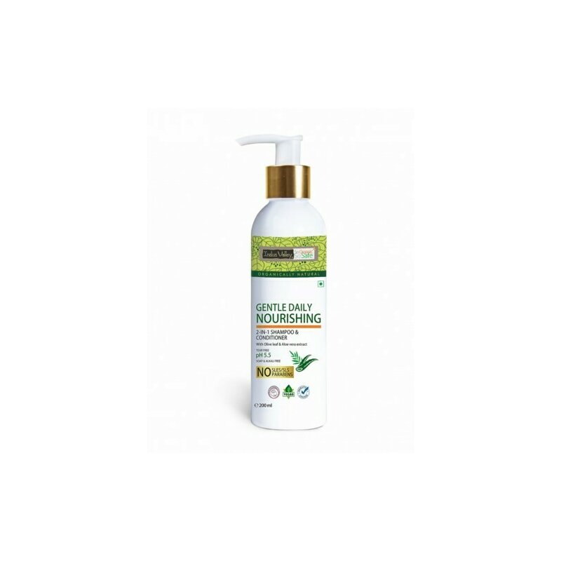 Sampon si balsam 2 in 1 pentru uz zilnic, 200ml, Indus Valley