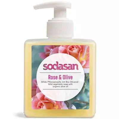 Săpun bio lichid din plante Trandafiri-Măsline 300ml
