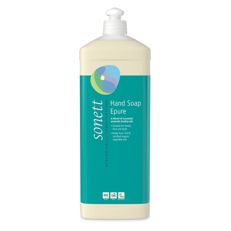 Sapun lichid pentru maini epure ecologic 1l Sonett