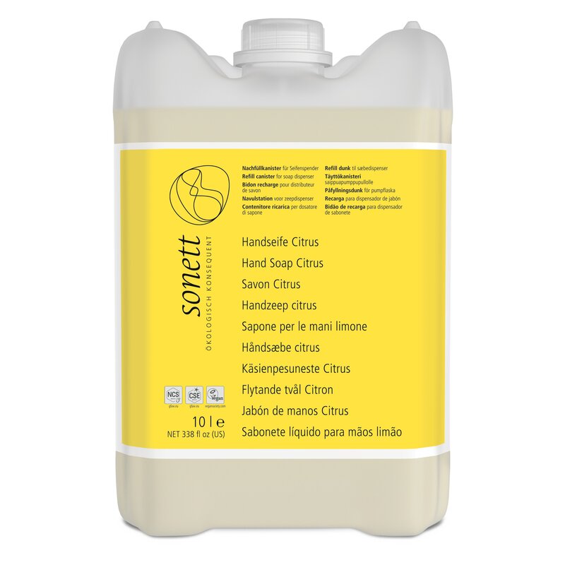 Sapun lichid pentru maini cu citrice ecologic 10l Sonett
