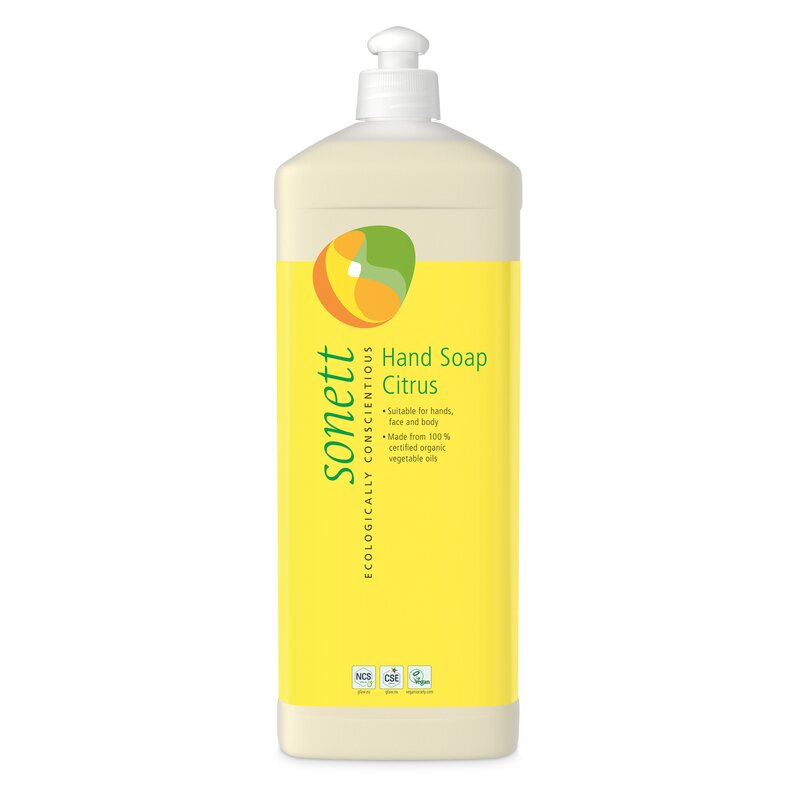 Sapun lichid pentru maini cu citrice ecologic 1l Sonett