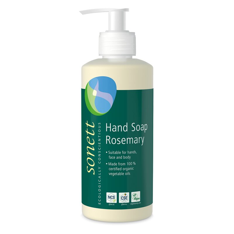 Sapun lichid pentru maini cu rozmarin ecologic 300ml Sonett