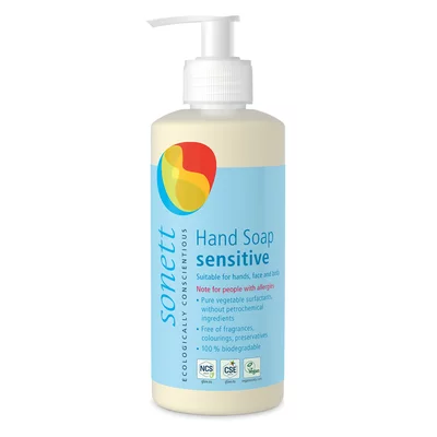 Sapun lichid pentru maini sensitive ecologic 300ml Sonett