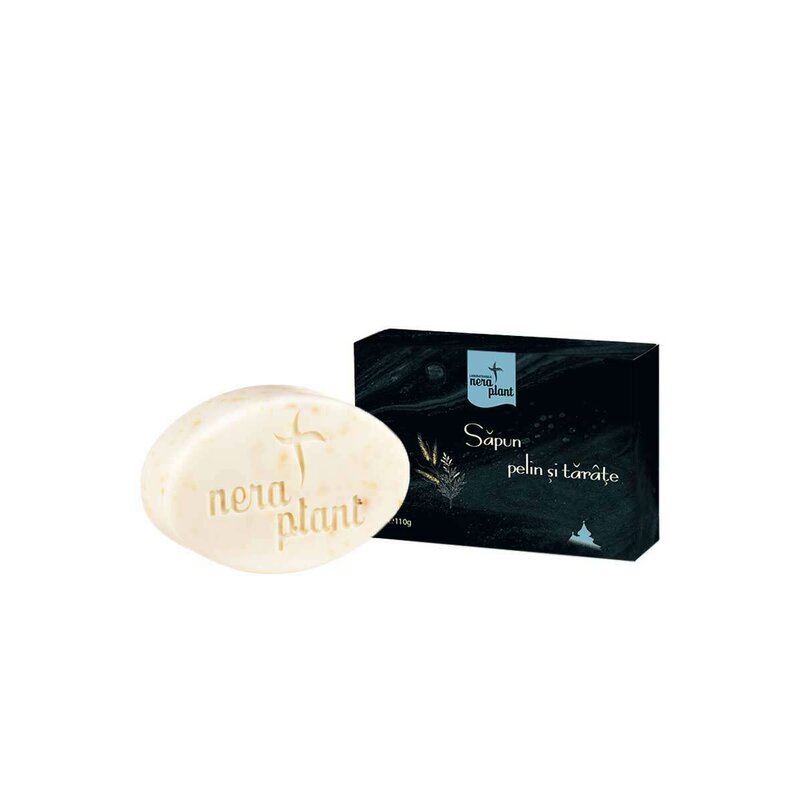Sapun solid cu pelin si tarate, eco, 110g, laboratoarele nera plant