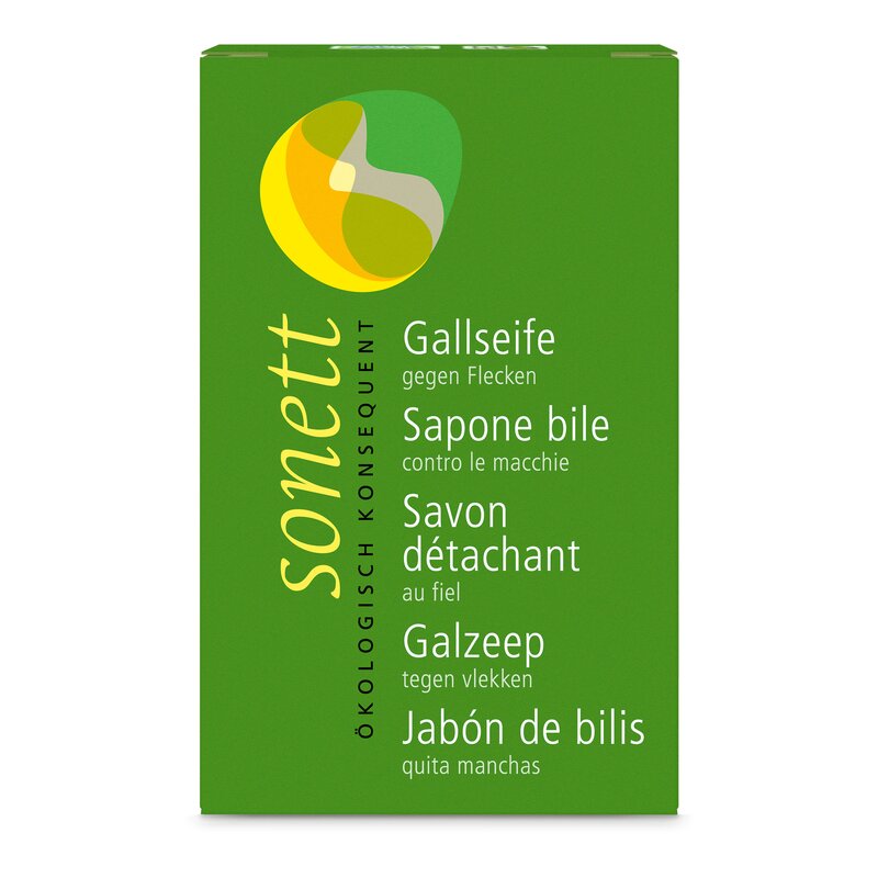 Sapun solid pentru pete cu bila de bovine ecologic 100g Sonett