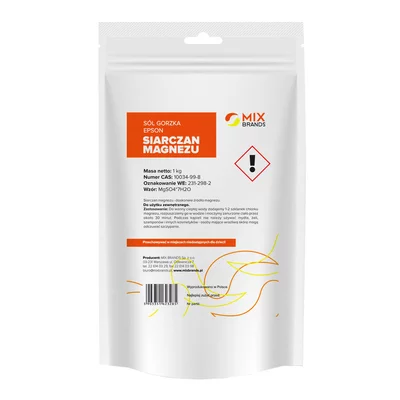 Sare amara - sare epsom - sulfat de magneziu 1kg Mix Brands PRET REDUS