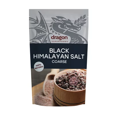 Sare neagra de himalaya grunjoasa 250g Smart Organic PRET REDUS