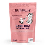 Sare roz de Himalaya FARA GLUTEN, fina, natural, 500g, Republica BIO