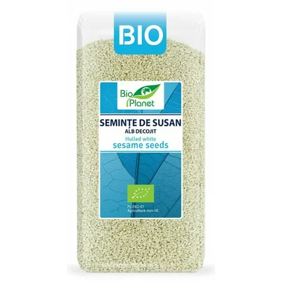 Seminte de susan alb decojit bio 200g Bio Planet PRET REDUS