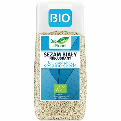 Seminte de susan alb nedecorticat bio 200g Bio Planet