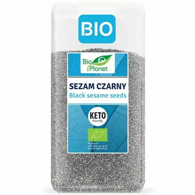 Seminte de susan negru nedecorticat bio 200g Bio Planet