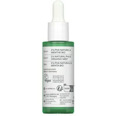 Ser cu 2% PHA natural si menta Pure Beauty 30ml Lavera